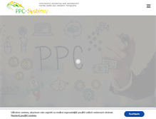 Tablet Screenshot of ppc-systemy.cz
